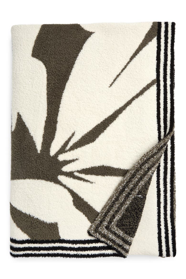 CozyChic® Daisy Petal Throw Blanket, Main, color, KHAKI GREEN MULTI