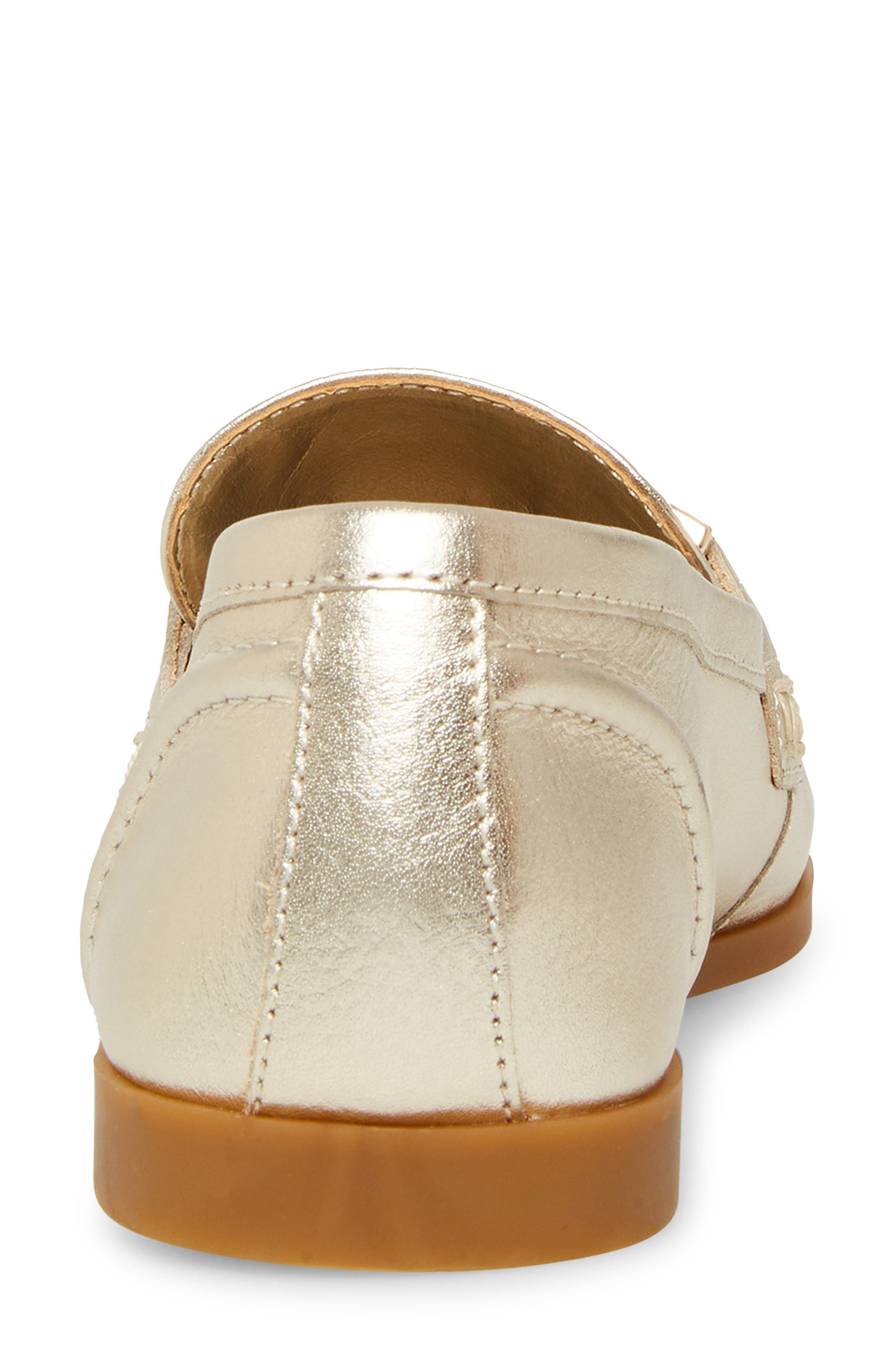 Carrine Bit Loafer, Alternate, color, GOLD