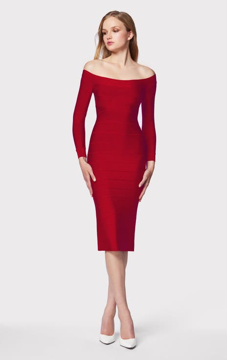 Icon Scoop Neck Midi Dress