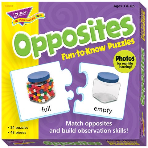 TREND Enterprises Opposites Puzzle Set