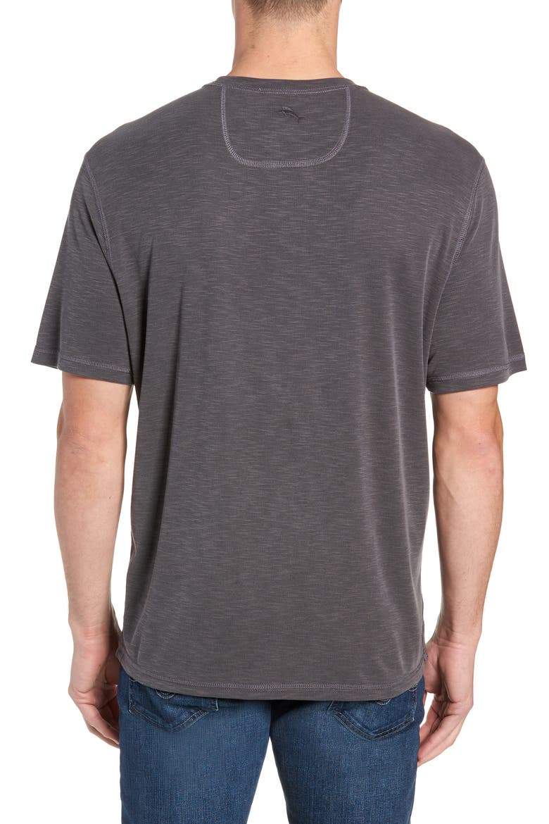 Flip Tide Reversible T-Shirt, Alternate, color, BLACK