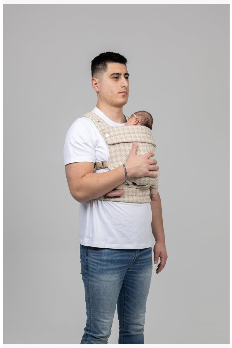 The Monarch Buckle Baby Carrier, Alternate, color, Beige / Cream