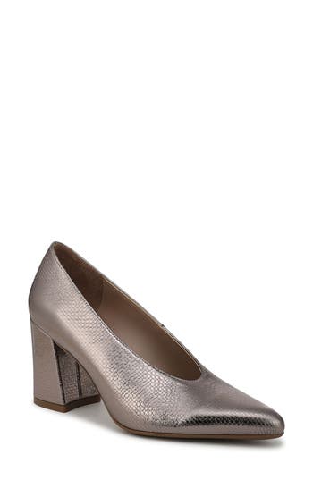 Naturalizer Perry Pointed Toe Pump In Gray