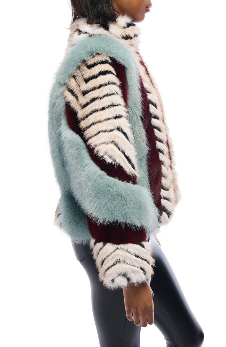 Inez Faux Fur Jacket