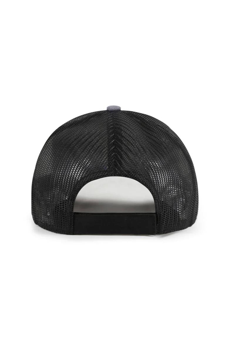 '47 Men's '47 Heather Charcoal Miami Dolphins Carbon Rope Trucker Adjustable Hat, Alternate, color, Heather Charcoal