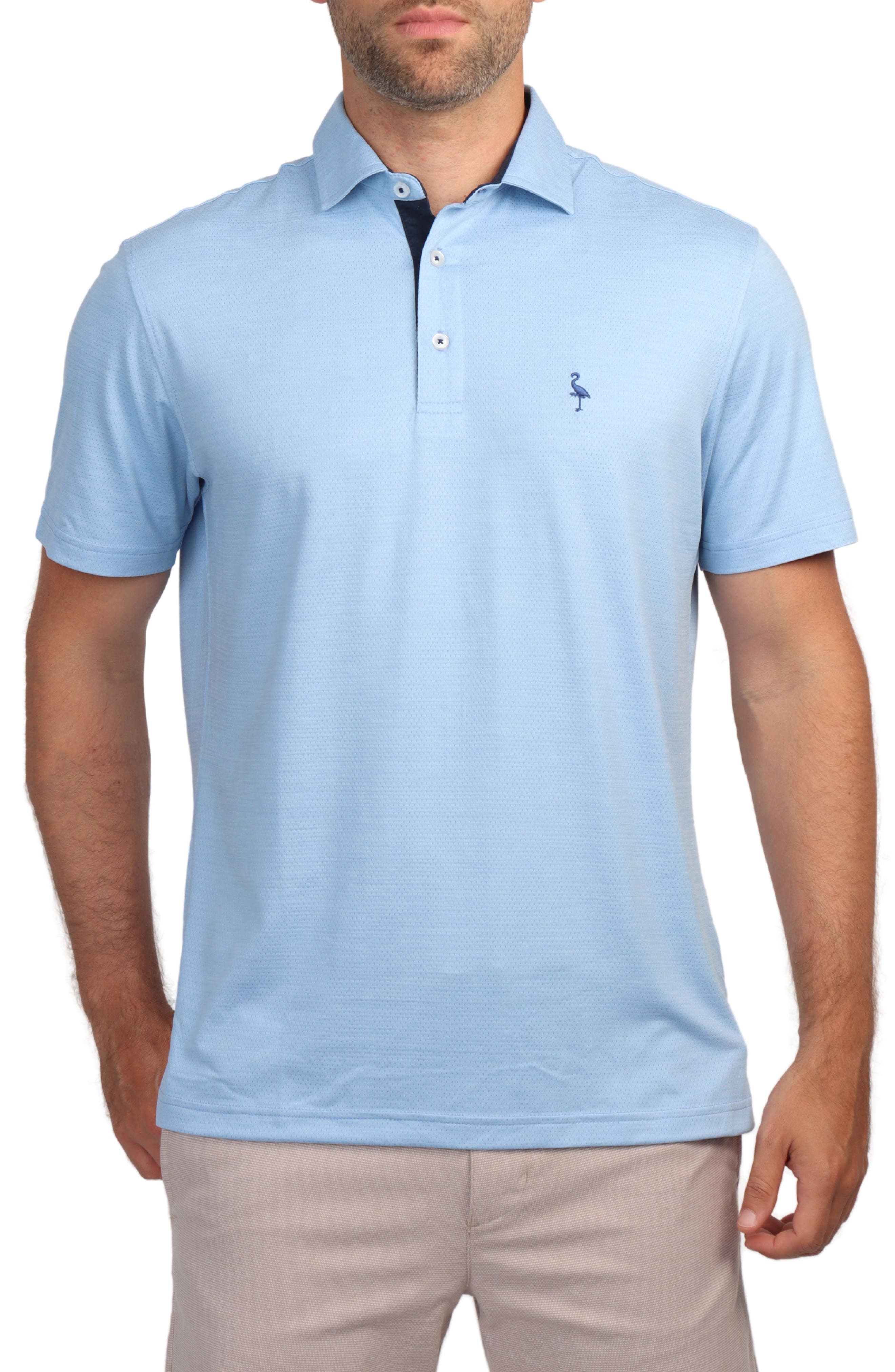 TailorByrd Mélange Mesh Performance Polo