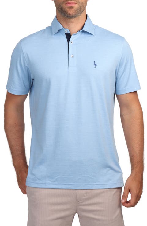 Mélange Mesh Performance Golf Polo