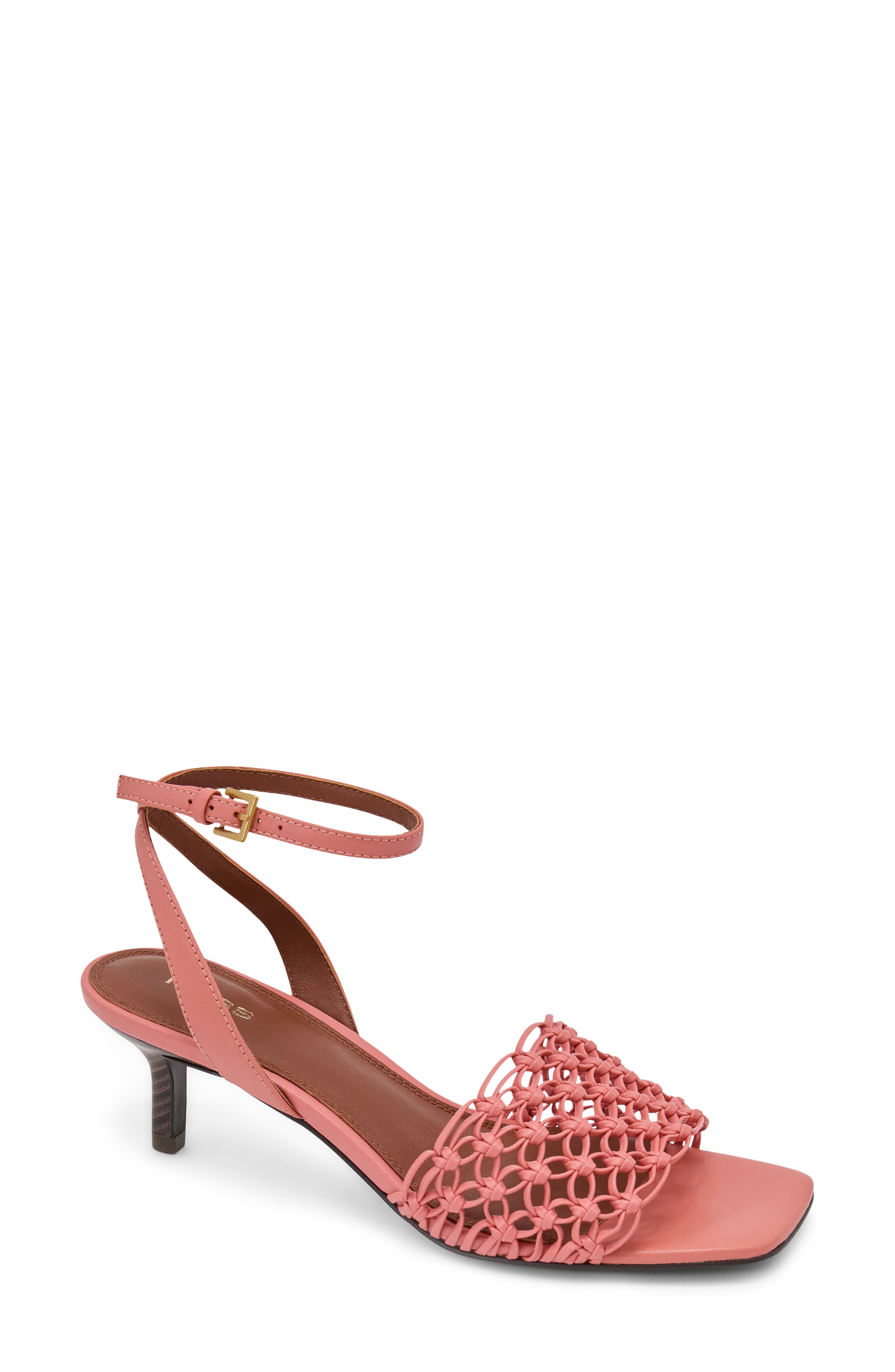 Stephanie Ankle Strap Sandal, Main, color, PINK