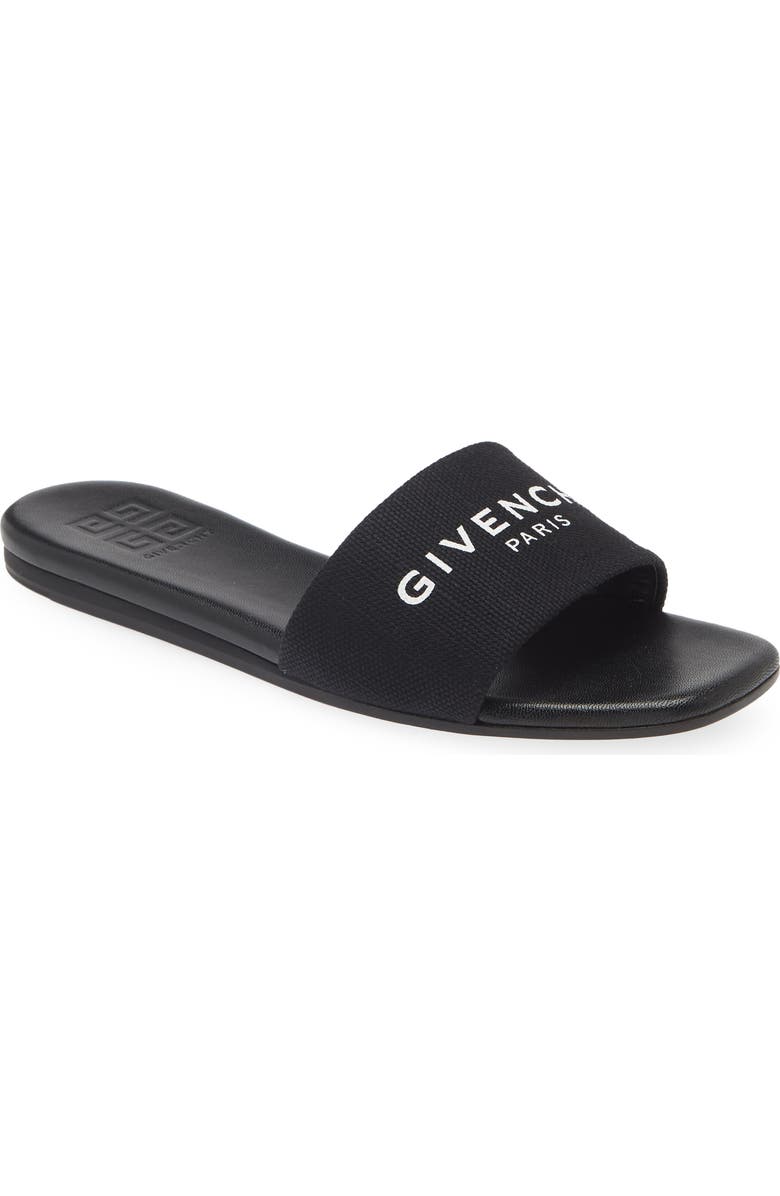 Givenchy 4G Flat Slide Sandal, Main, color,