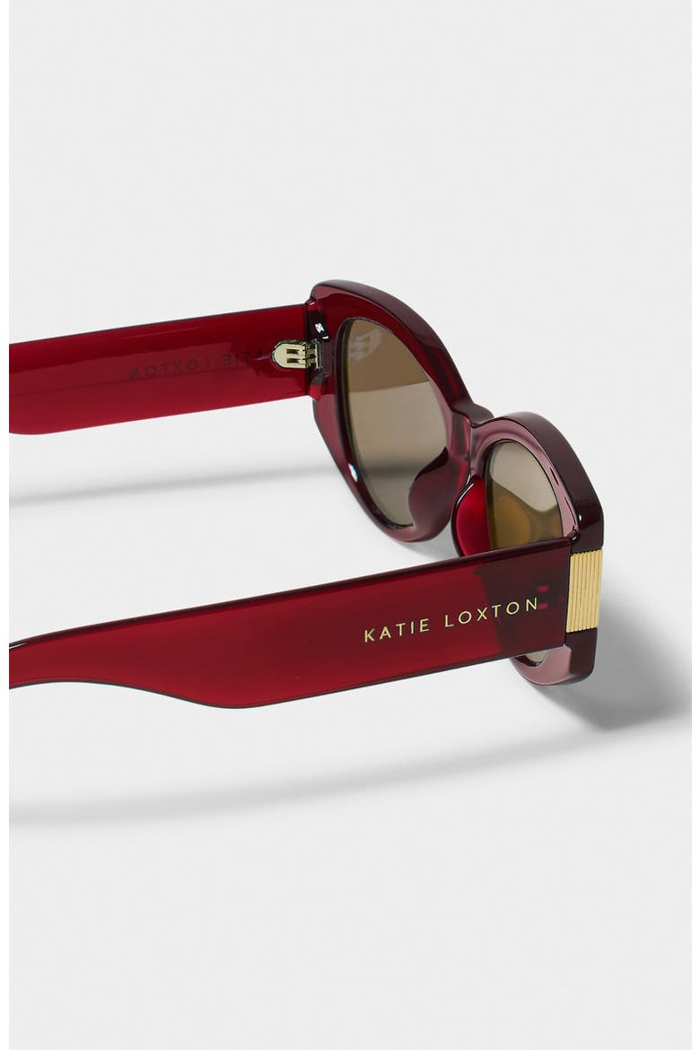 Rimini Sunglasses, Alternate, color, Deep Red