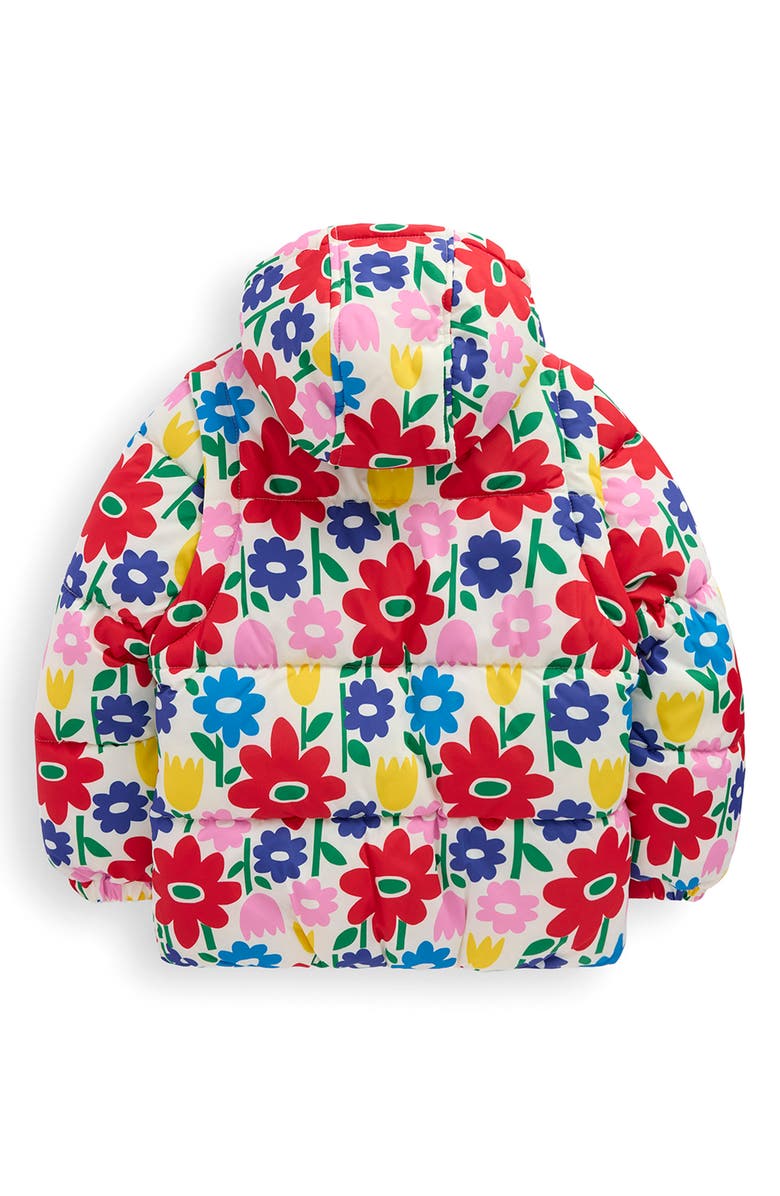 Mini Boden Kids' Quilted Fleece Lined Hooded 2-in-1 Jacket, Alternate, color, 