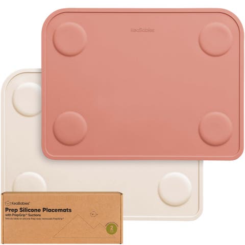 2-Pack Prep Silicone Placemats