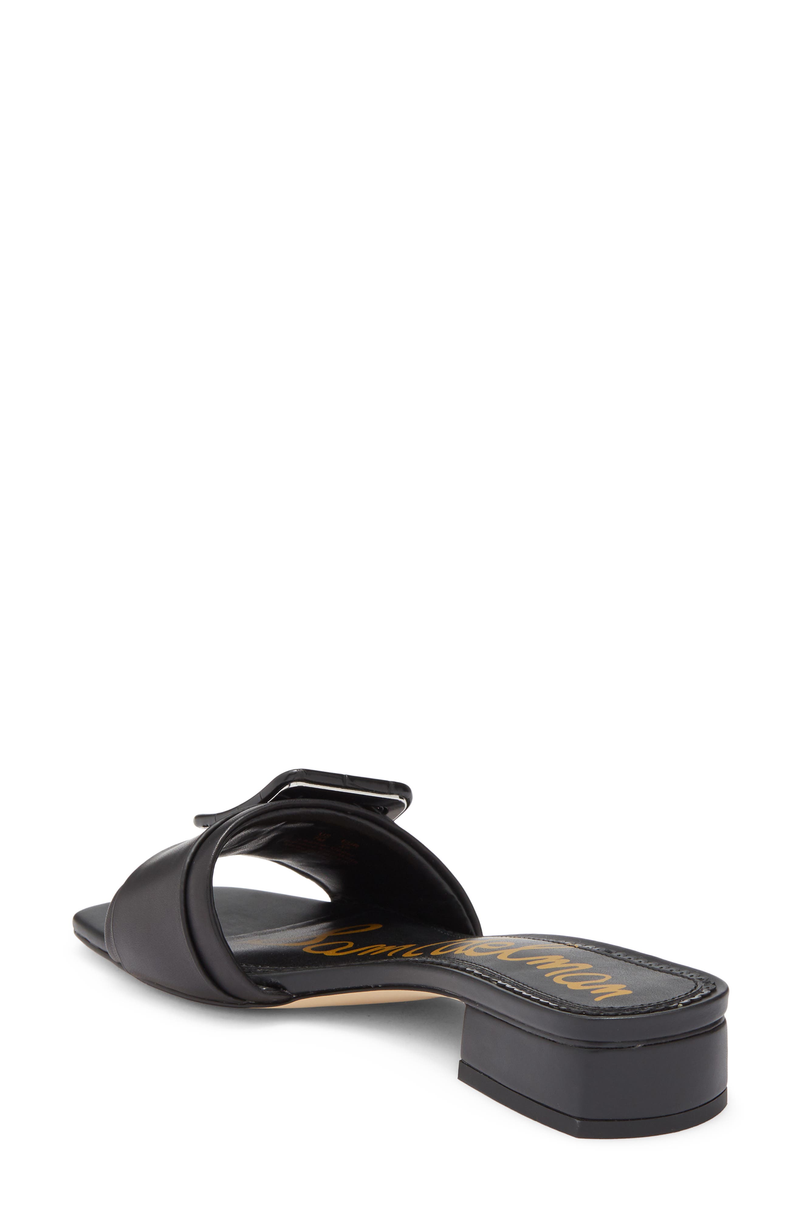 Sam Edelman Deacon Slide Sandal, Alternate, color, New Black