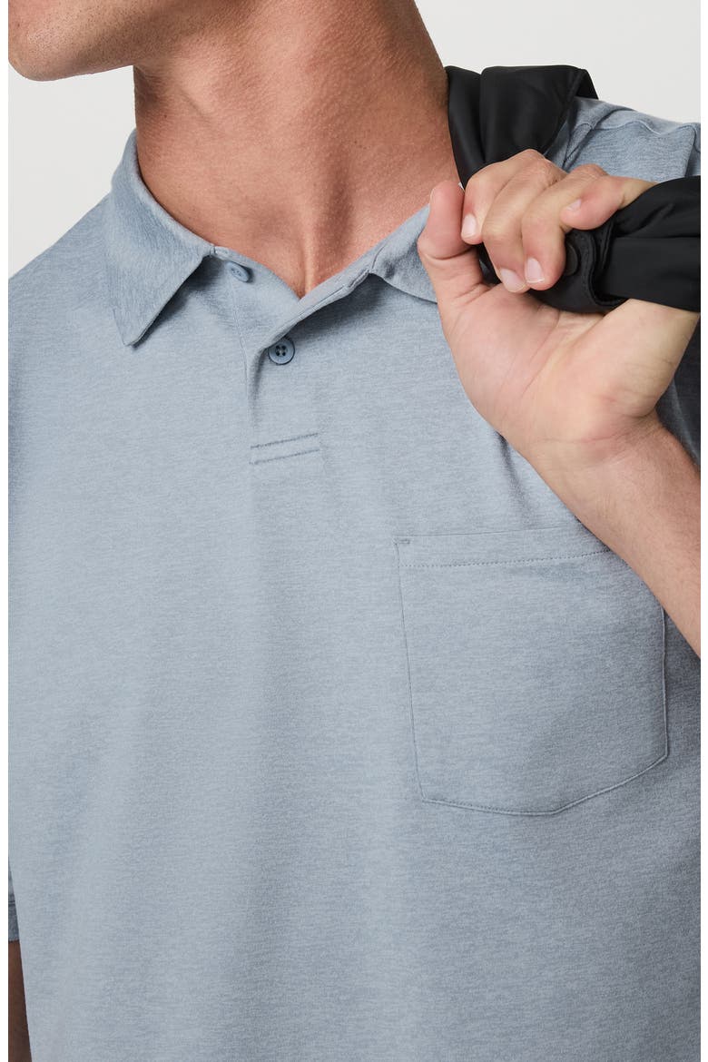 Ponto Performance Polo, Alternate, color, BLUE DUSK HEATHER
