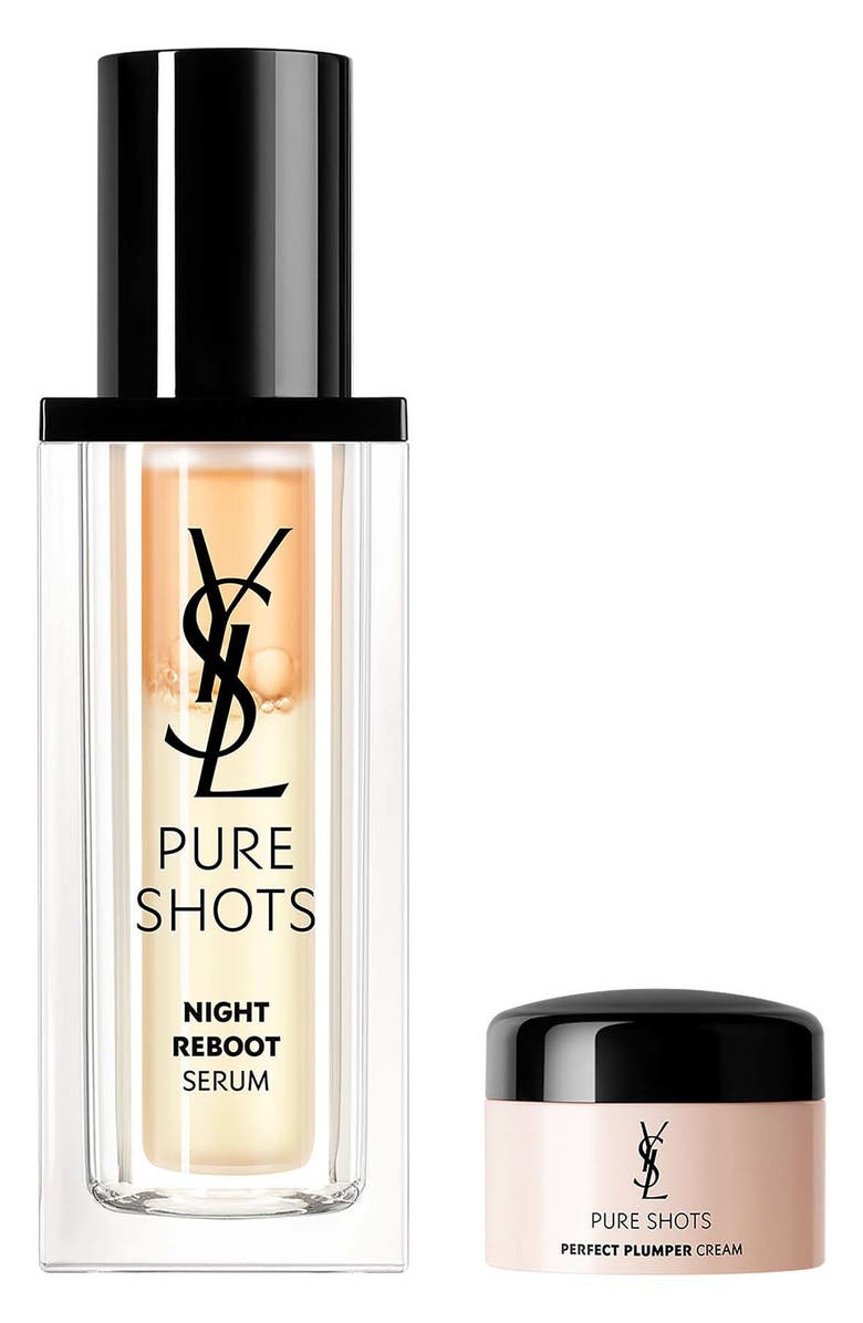 Yves Saint Laurent Pure Shots Overnight Routine 2-Piece Skincare Gift Set, Alternate, color,