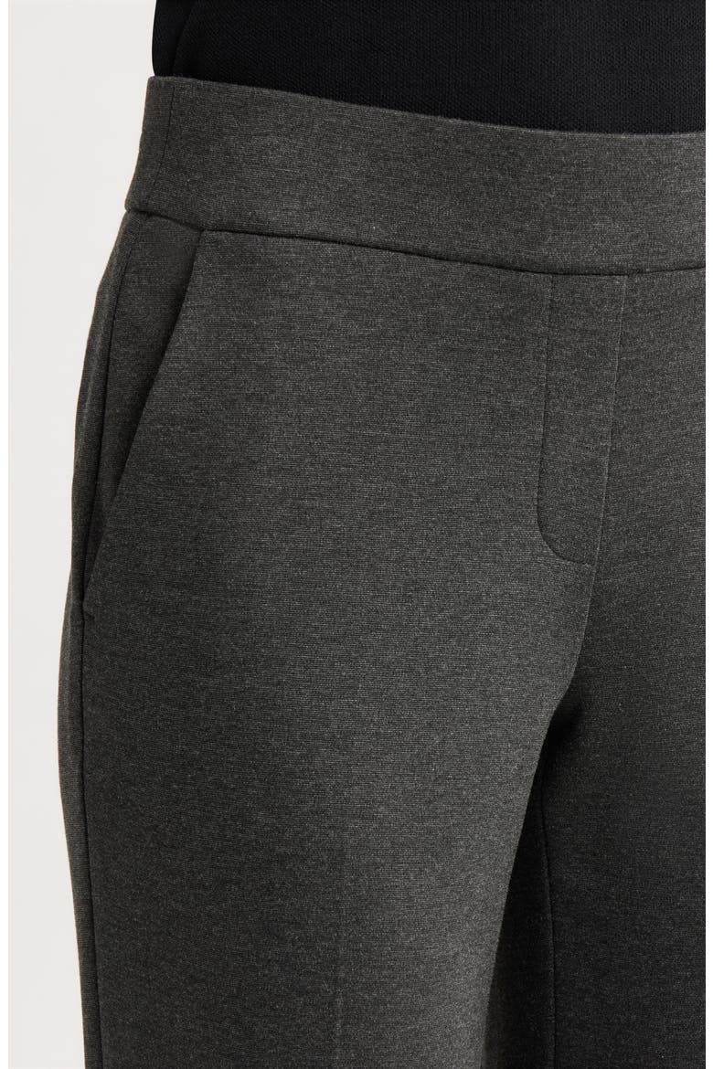 Grace Straight Leg Trousers, Alternate, color, DK HEATHER GREY