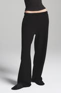 SKIMS Cotton Fleece Blend Classic Straight Leg Pants
