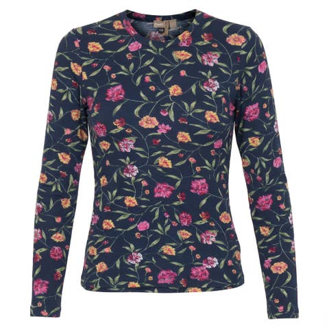 V-Neck Long Sleeve Top