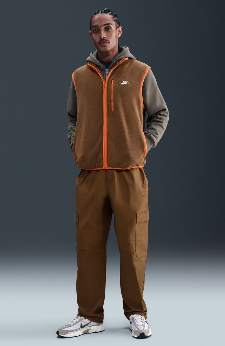 Nike Sportswear Club Winterized Vest, Alternate, color, Mosswood Brown