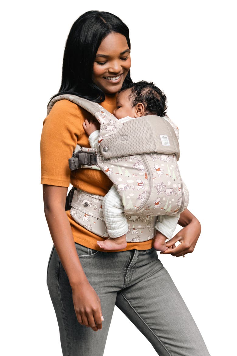 Complete All Seasons Baby Carrier - Winnie the Pooh Print, Alternate, color, KHAKI