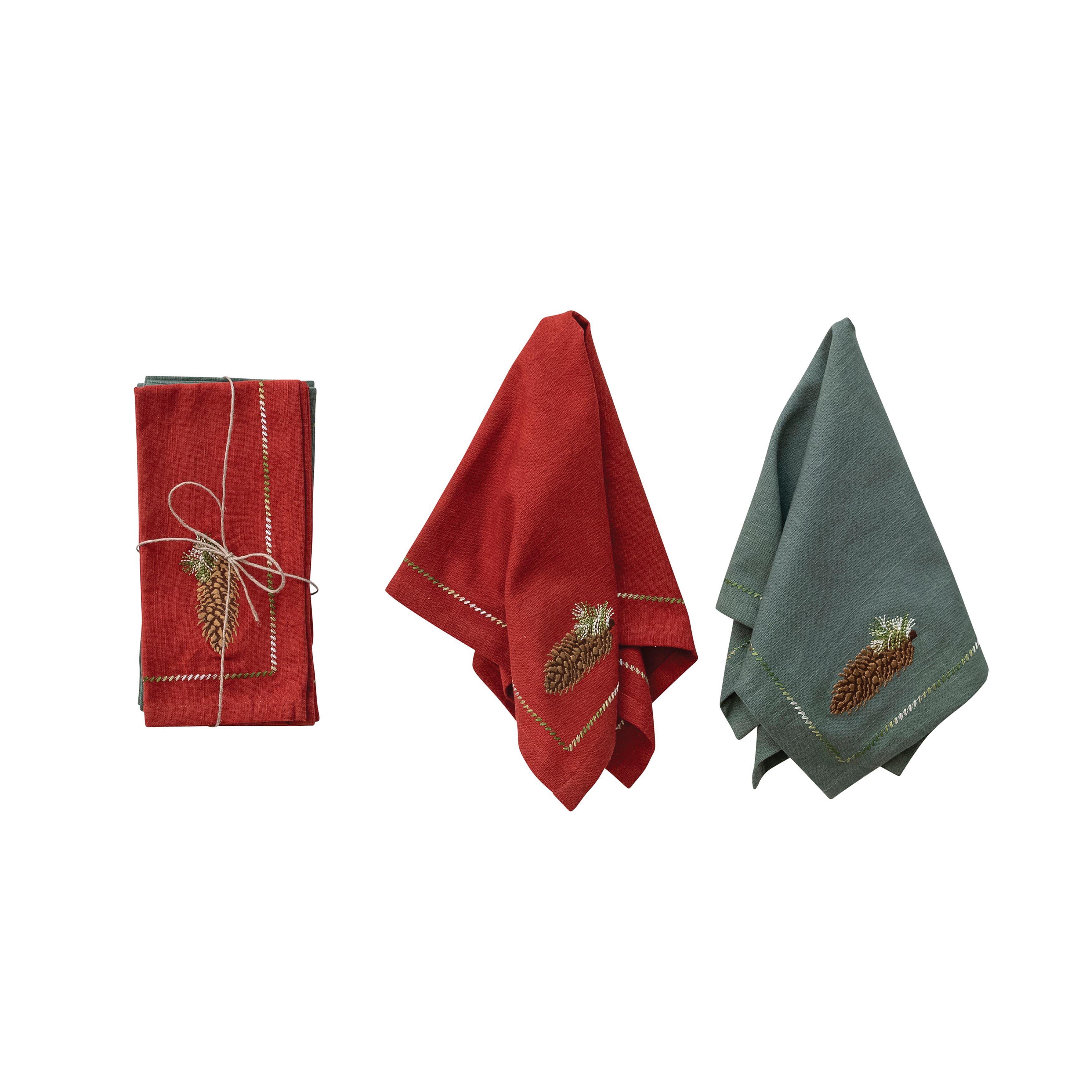 selected Red and Green