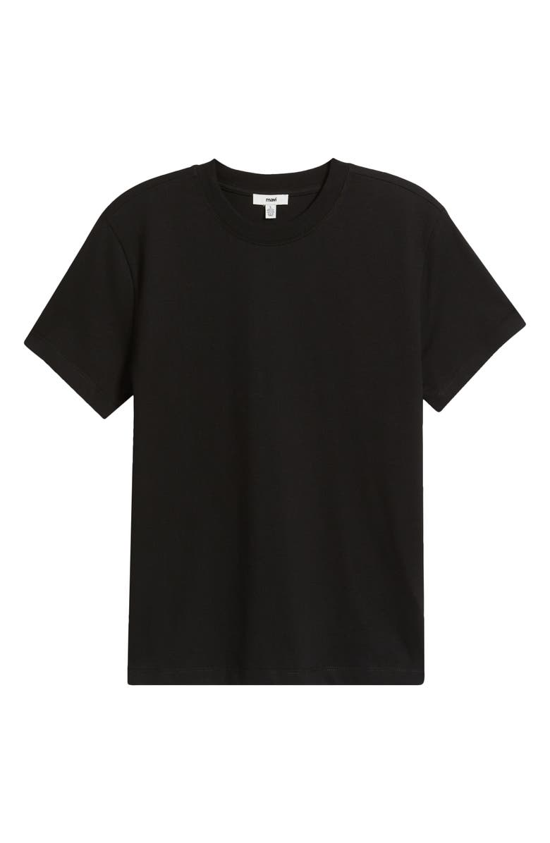Mavi Jeans Cotton T-Shirt, Alternate, color, Black