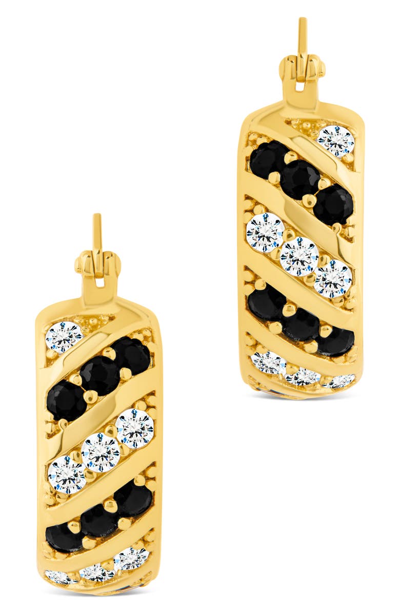 Sterling Forever Spiral Hoop Earrings, Alternate, color, Gold