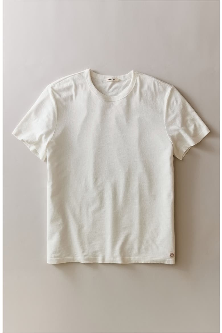Relaxed Hemp Cotton T-Shirt, Alternate, color, WHITE
