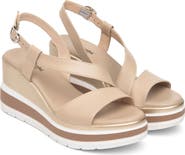 NeroGiardini Platform Wedge Sandal