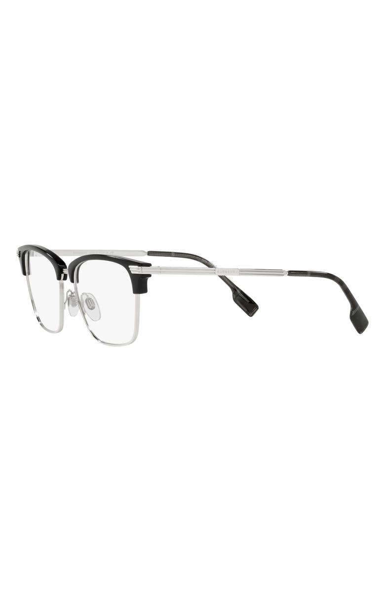 Burberry Pearce 53mm Square Optical Glasses, Alternate, color, 