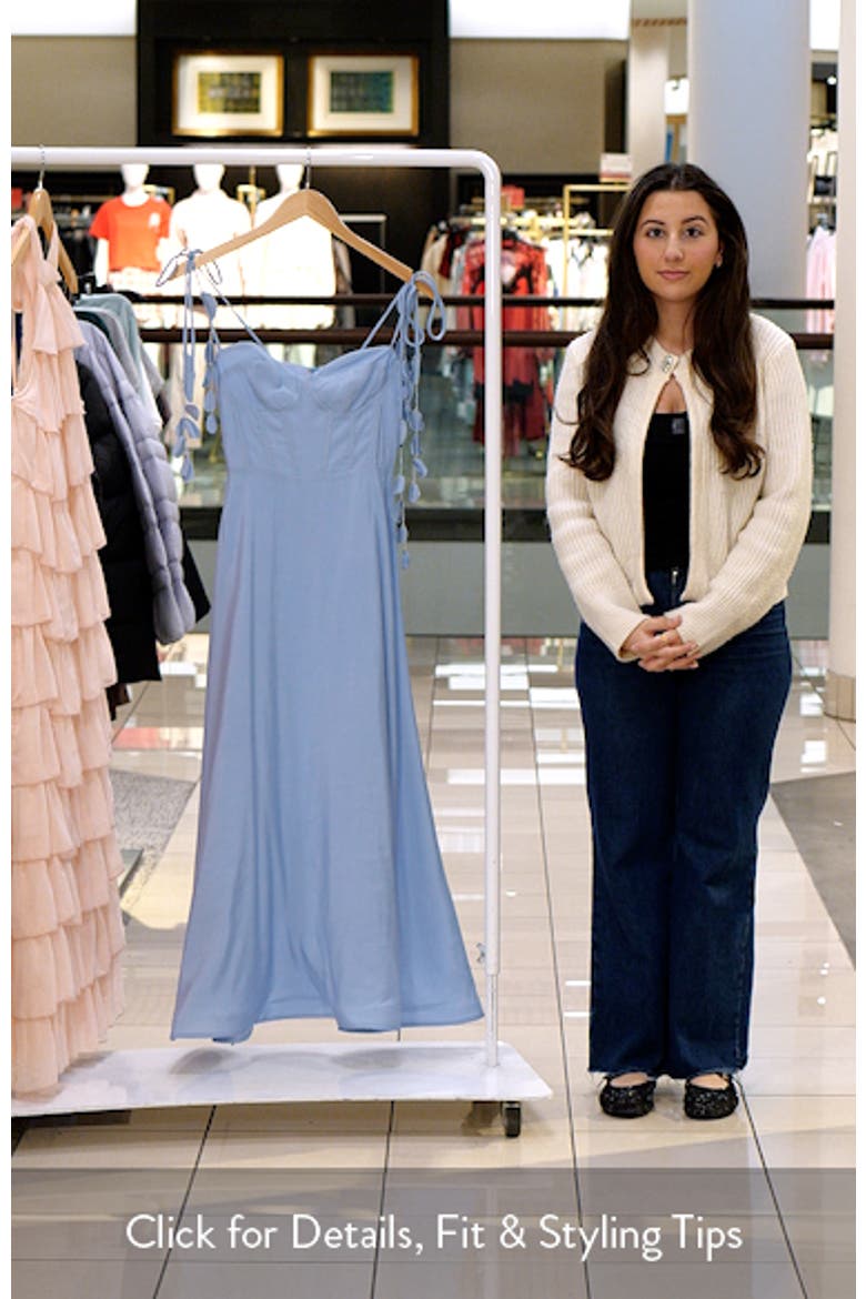 Della Seamed Bodice Midi Dress video