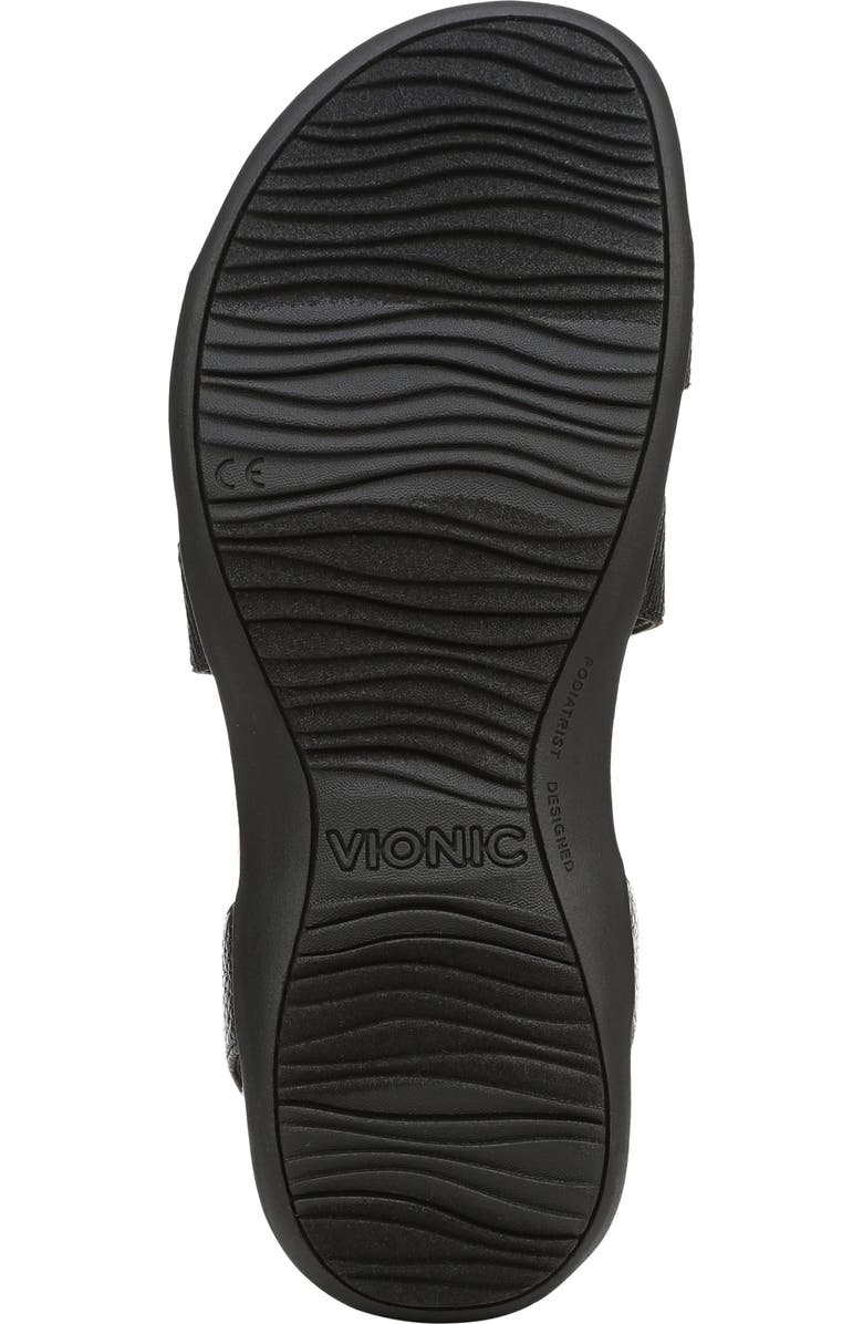 Vionic Raina Slingback Sandal, Alternate, color, Black