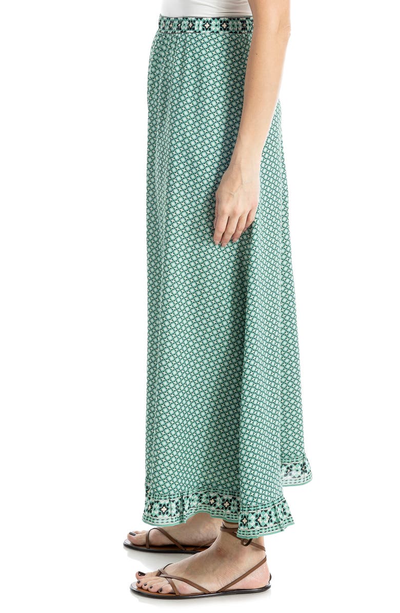 MAX STUDIO Printed Maxi Skirt, Alternate, color, 