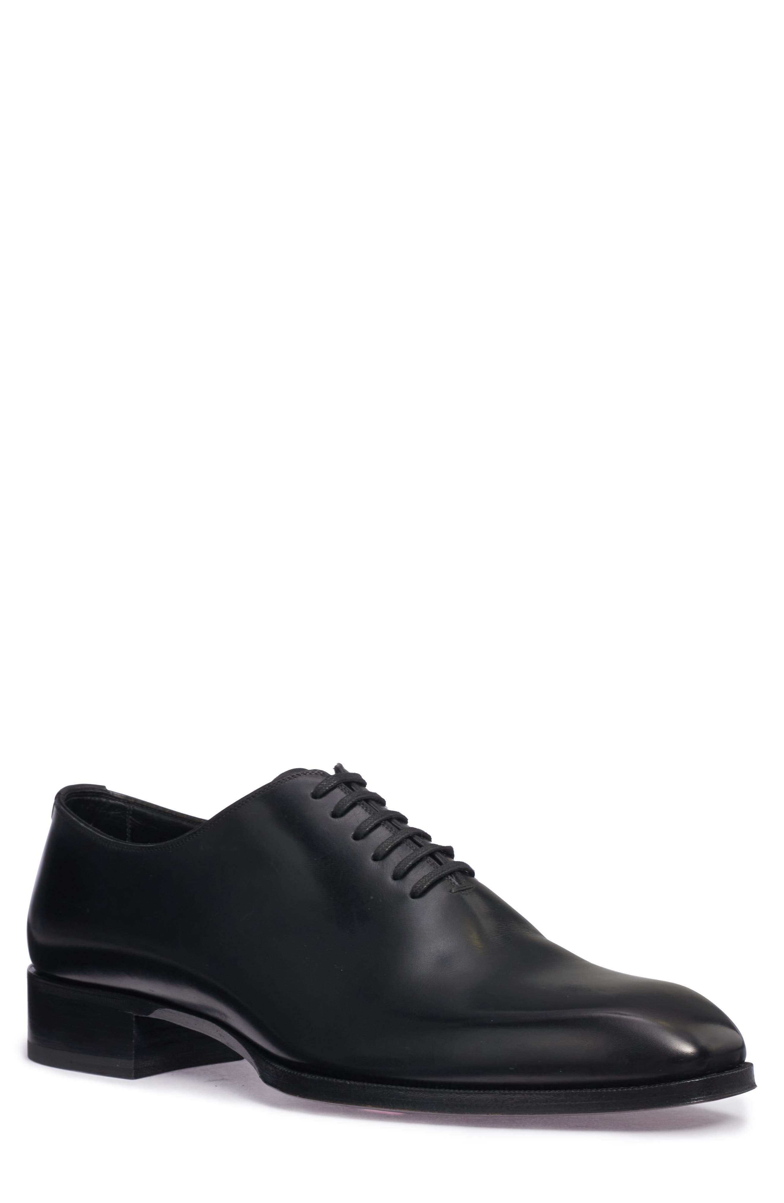 TOM FORD Elkan Evening Wholecut Oxford, Main, color, Black