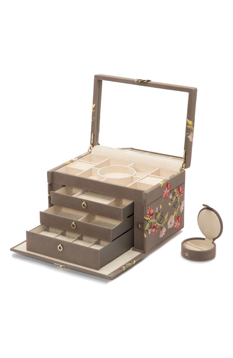 WOLF Zoe Large Jewelry Box, Alternate, color, 