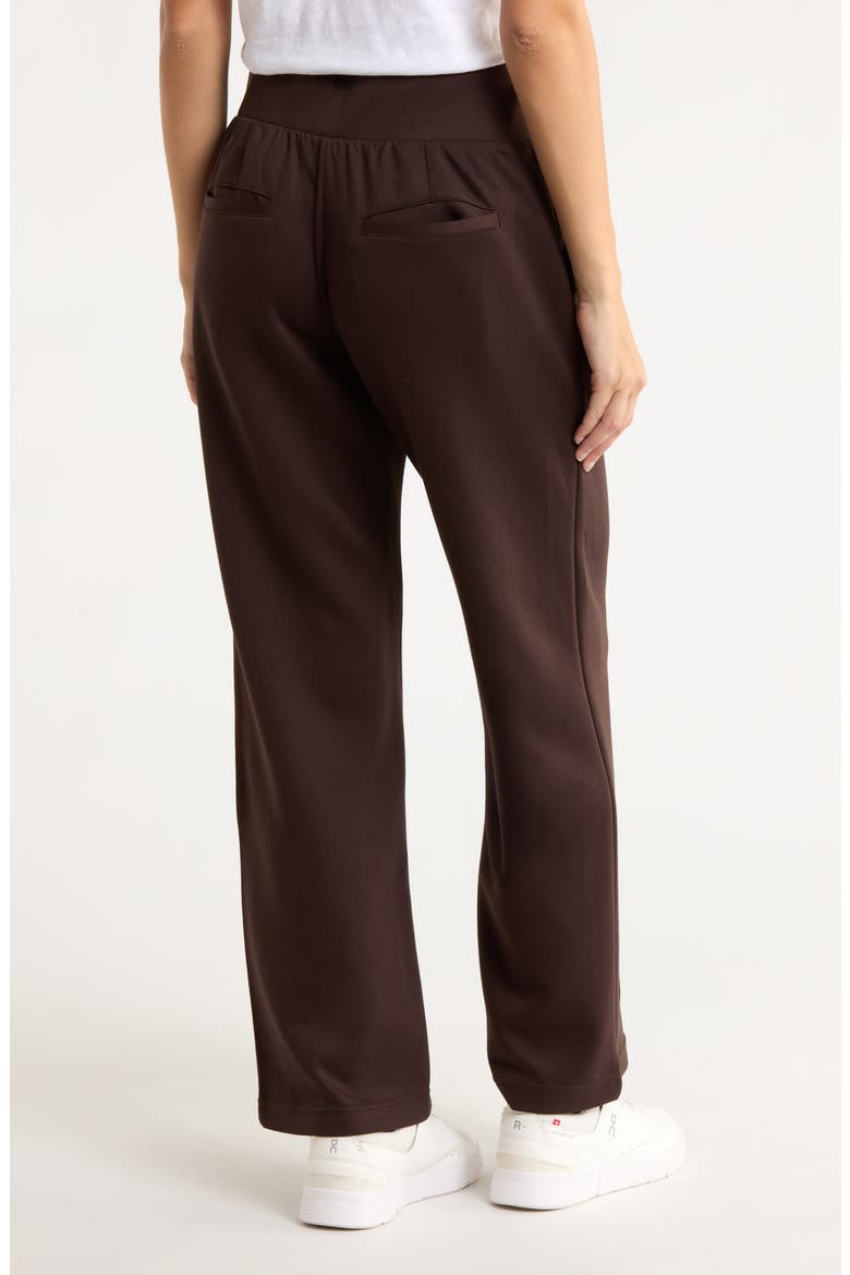 Pintuck Scuba Pants, Alternate, color, JAVA