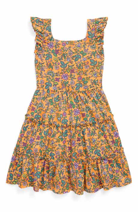 Polo Ralph Lauren Kids' Floral Ruffle Dress