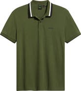 BOSS Paddy Tipped Cotton Polo