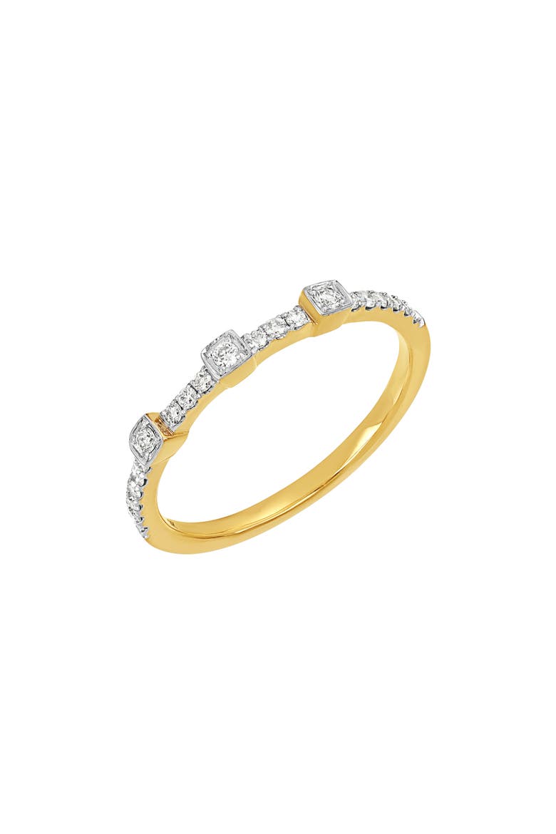 Geo Diamond Band Ring - 0.20ct., Main, color, 14K YELLOW GOLD