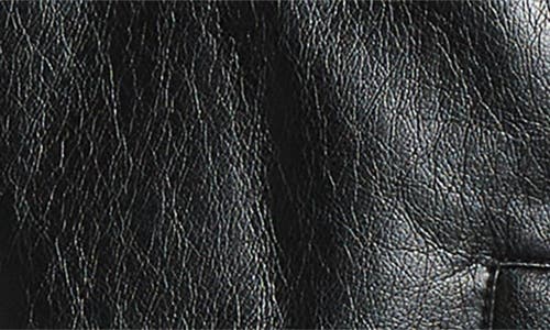 Lu'u Dan Riot Faux Leather Bomber Jacket In Black