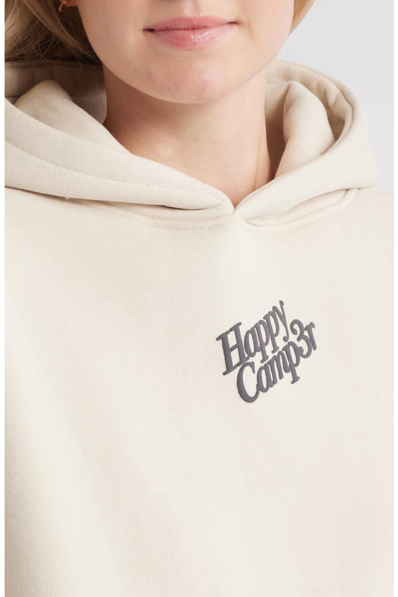 Puff Series Core Logo Cotton Blend Hoodie, Alternate, color, BEIGE