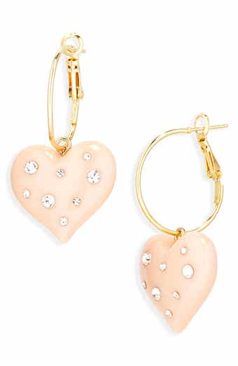 Zaynab Heart Drop Earrings