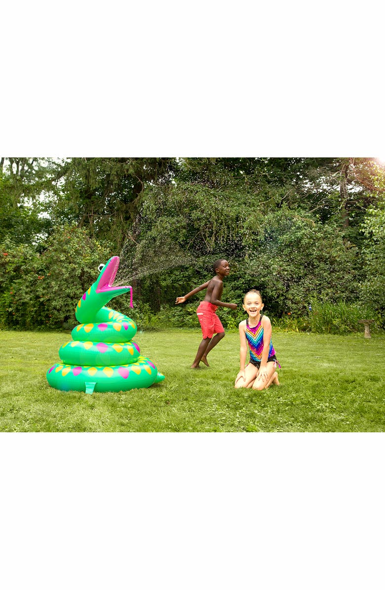 BigMouth Inc Li'l Snake Inflatable Sprinkler, Alternate, color,