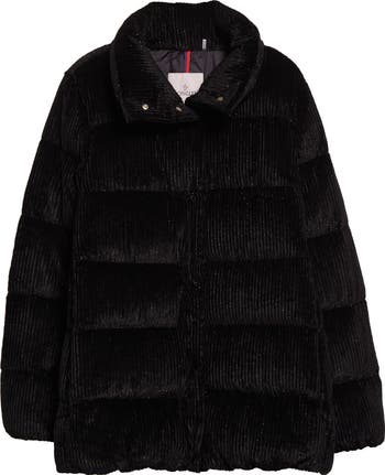 MONCLER COCHEVISSE ダウンジャケット Moncler Cochevisse Metallic Corduroy Down Jacket | Nordstrom