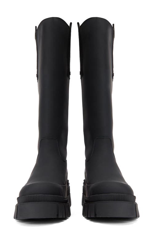 Barbour Saidie Knee High Boot In Black