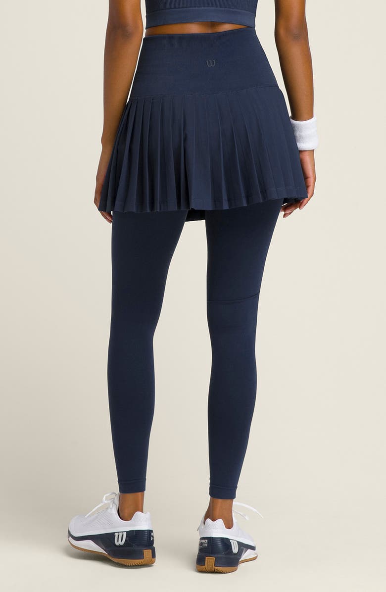 WILSON Midtown Skirty Tights, Alternate, color, Classic Navy