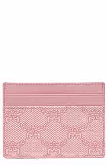 MCM Small Himmel Lauretos Coated Canvas Card Case