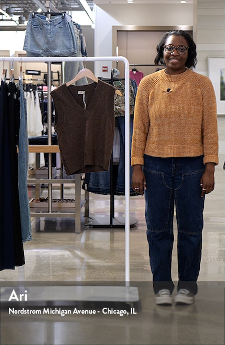 Jackson Organic Cotton Blend Sweater Vest, sales video thumbnail