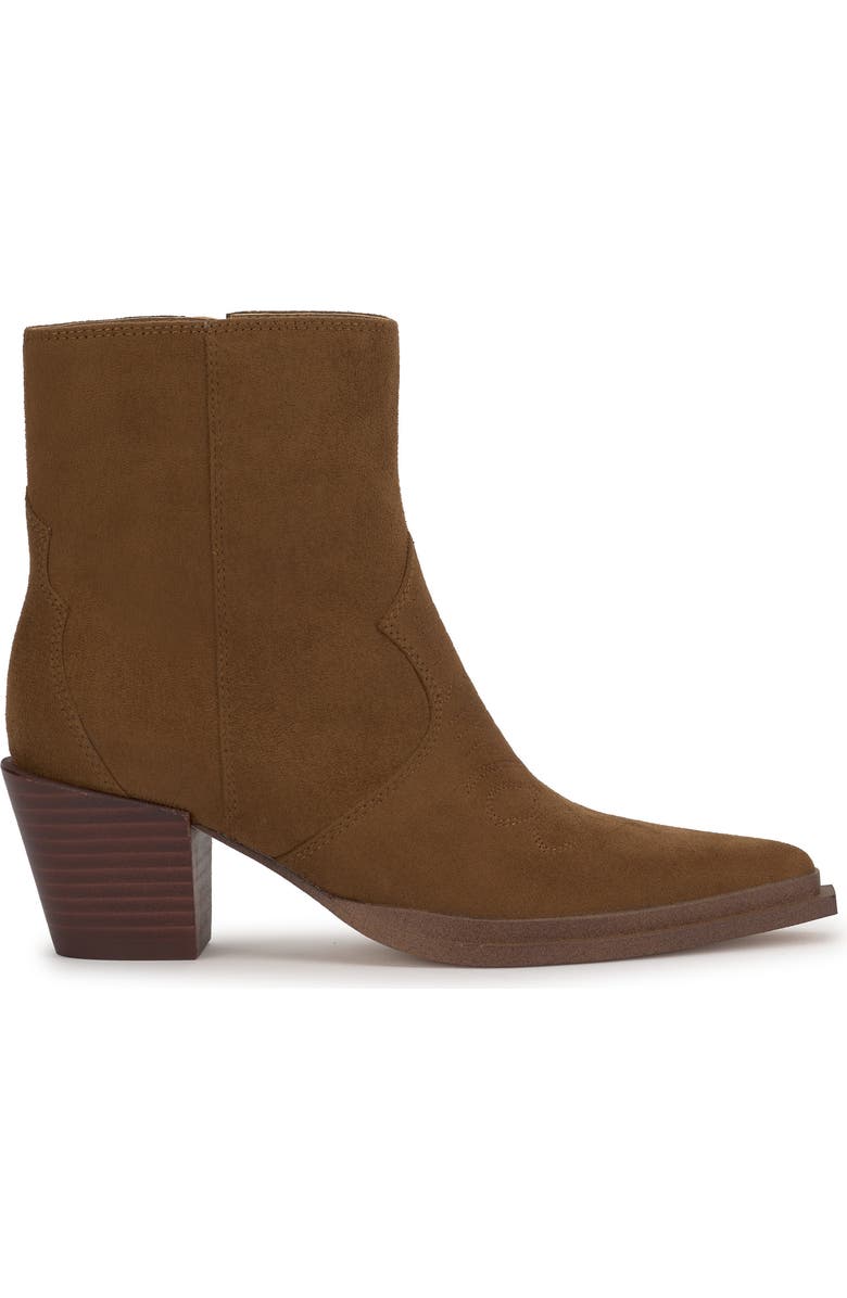 Jessica Simpson Helvona Pointed Toe Bootie, Alternate, color, Safari Brown