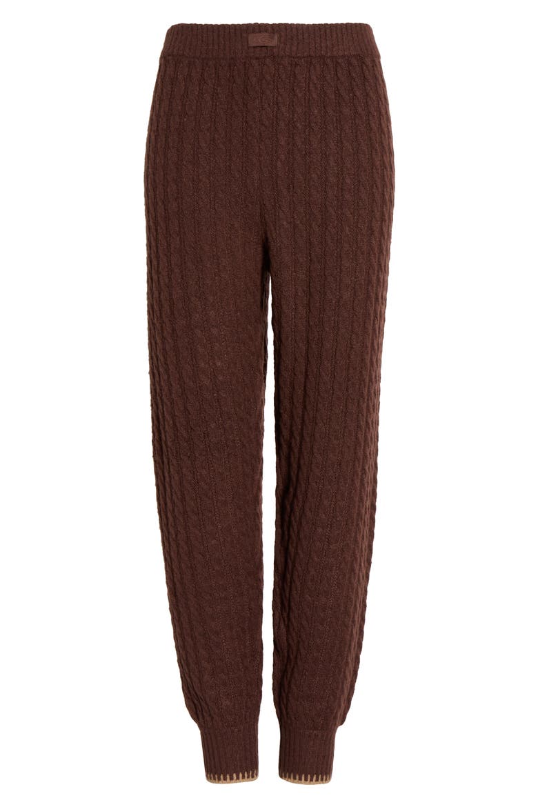 Lorelai Cable Joggers, Alternate, color, COLA
